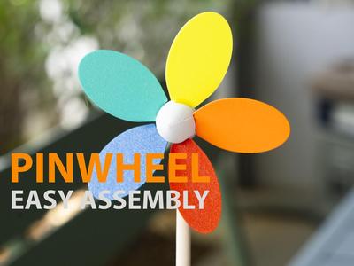 Pinwheel - easy assembly