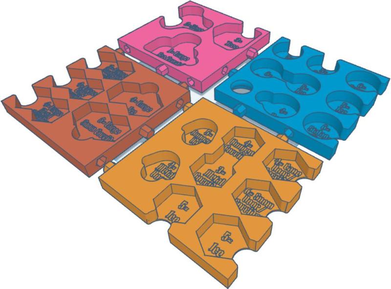 Modified [Choose] Overlay Tiles Split Up Version, Snap-Together