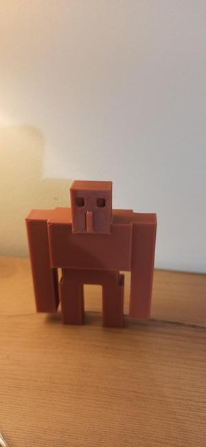 Iron golem from Minecraft