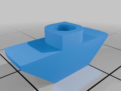 T-Nut, for 2525 profile, M4 screw, printable, drop in for Snapmaker Artisan