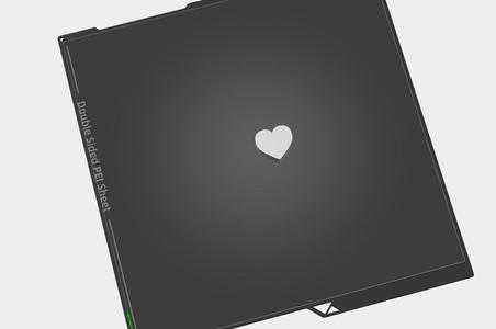 It's a heart