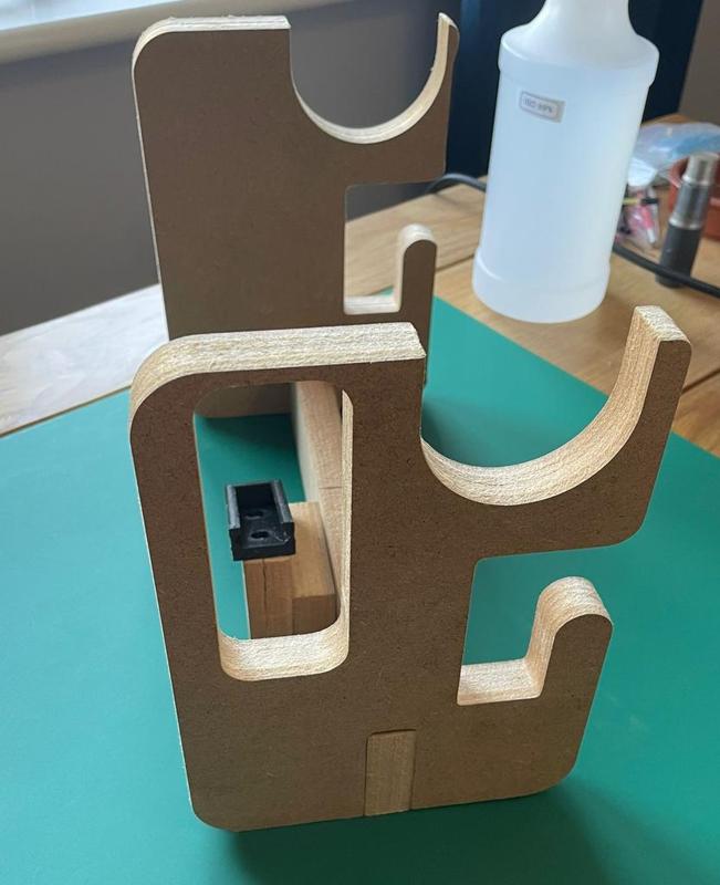 Retro Shooter Assault Light Gun Rack