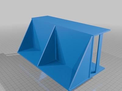 Side shelf for Bambu H2D and ARTINRACK 3d printer stand from Amazon