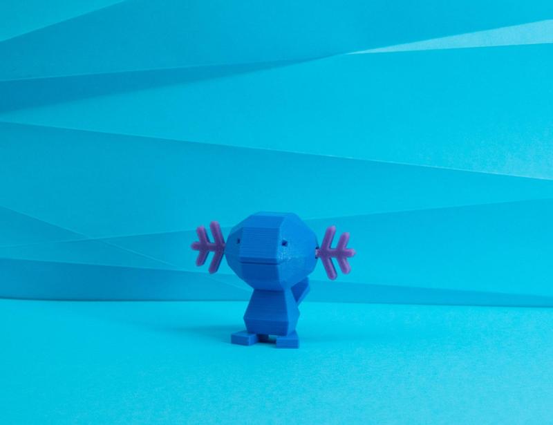 Wooper Low Poly