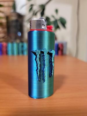 Monster Bic Lighter Sleeve