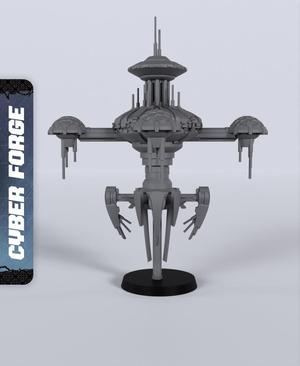 Hyperfront Station - With Free Cyberpunk  - Sci-Fi Gift Ideas for RPG and Wargamers