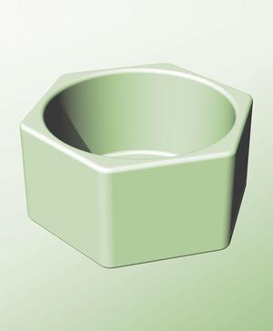 CH128-75 Stackable bin box module for creative home decor 3d print stl
