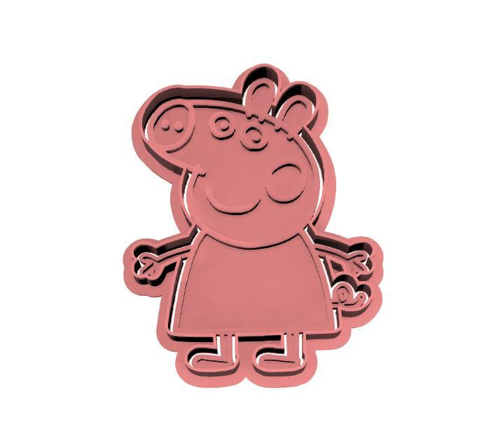 Peppa Pig Cookie Cutter