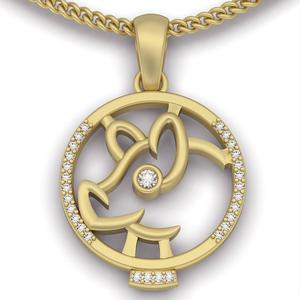 Pig pendant