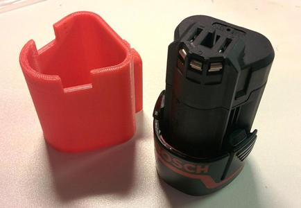 Bosch 10.8V wall battery holder