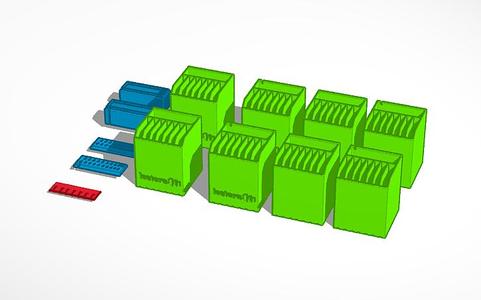 Icotera Charging station Mk69 - 7 phones+charger+cables, 4 variations