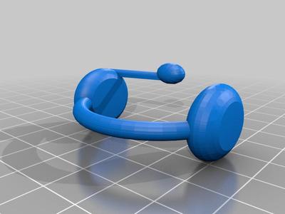 Miniature headphones