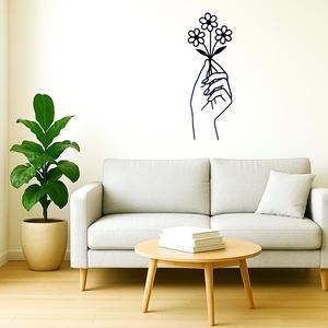 hand-shaped wall decoration