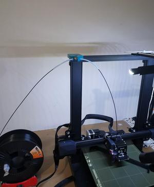 Side Spool hoder filament guide for Ender-3 S1