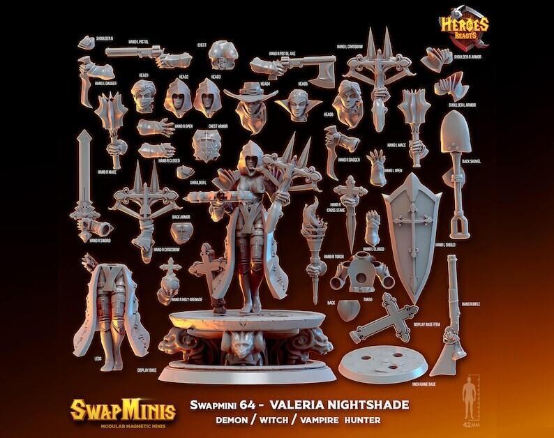 Swapmini 64 demon/witch/vampire hunter