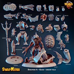 Swapmini 4 - Gahk - The Creature of Dreadbone Marsh