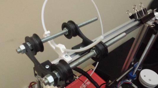Spool Roller for aluminum extrusion 2020 printers