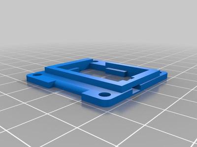 Lemon Rx FPV stack mount with retaining clip