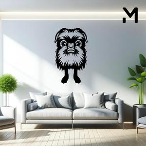 Wall silhouette - Brussels griffon - Body