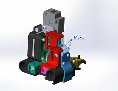 Direct extruder for FlyingBear Ghost 5