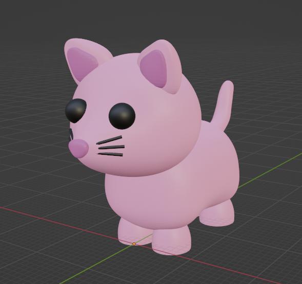 Cat - Adopt Me - Roblox - Pet - 3D
