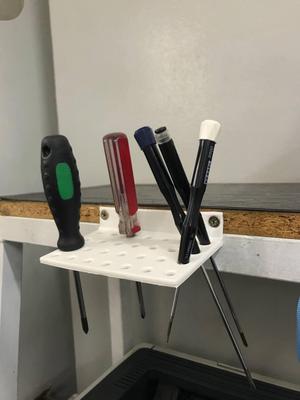 Wall Bracket Screwdrivers / Portaherramientas de pared
