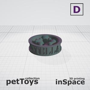 Pet - Dog - Bowl - Stella - customized