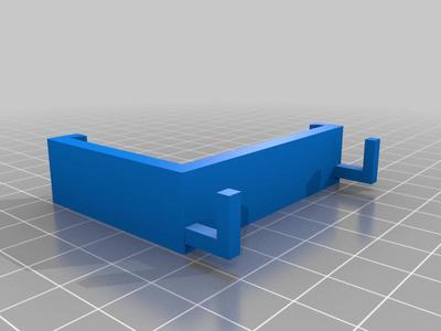 Cable management clip for USB cable with power switch (Anycubic i3 Mega S)