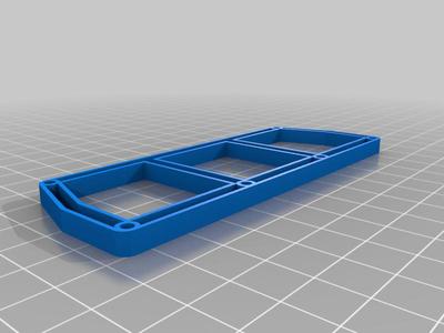WPL D12 rear window frame
