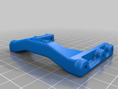 TRX4 rear frame brace (LCG battery clearance)