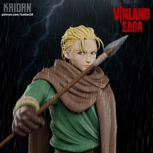Thorfinn VINLAND SAGA - STL ready for 3D printing