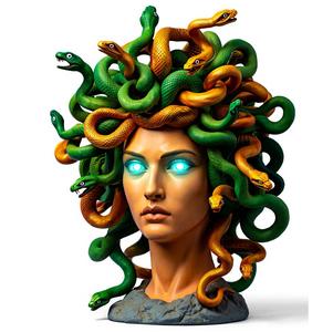 1984 Medusa Gorgon Head 3D Model, magic, dragon, serpent, mask, gnome, gorgon, venetian carnival, wild, fox, monster, cat, fair, witch, werewolf, horror, beast, snake, troll, skeleton dance