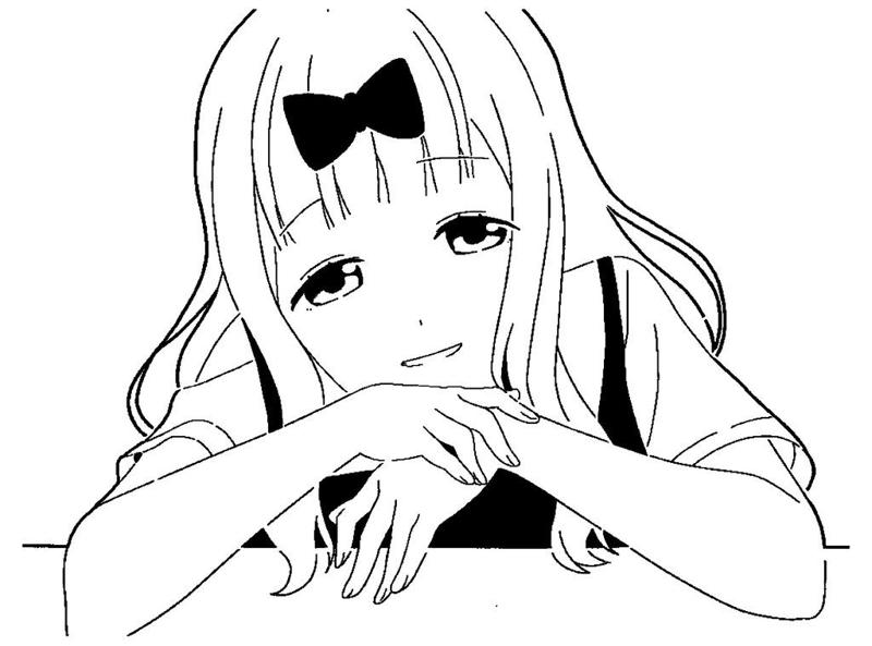 Chika Fujiwara stencil
