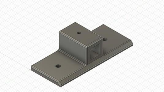 Tow hook braket. For Ftx Canyon Rock Crawler 1:10