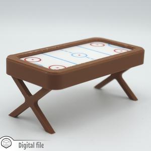 1:12 miniature Air hockey table game