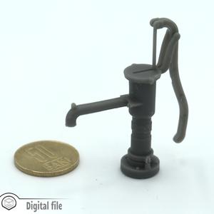 1:12 miniature Manual garden pump