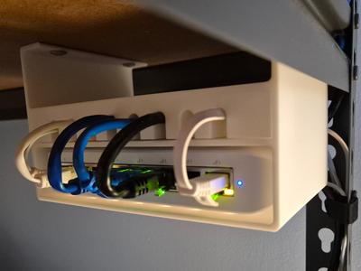 Unifi Switch Lite 8 PoE Under-Shelf Enclosure