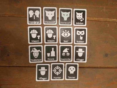 One Night Ultimate Werewolf Cards