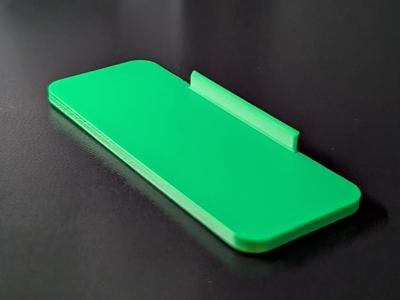 Compact Plate Holder for Bambu Lab Plates (3x max)