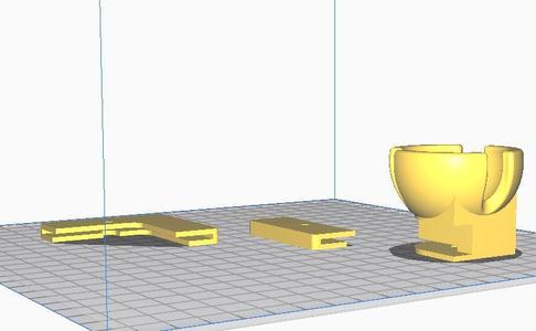 Middle Squash Feet and 2mm Base Spacers 