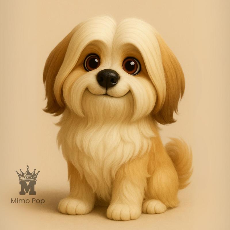 Pixar Pet | Lhasa | Lhasa apso DOG | Animation Fan Art