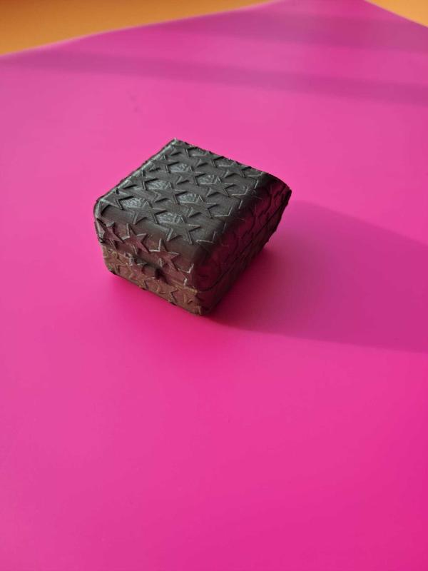 3D Printable Jewelry Box STL | Print-in-Place Star Storage Case