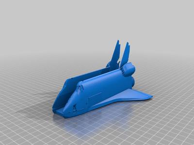 Space shuttle napkin holder