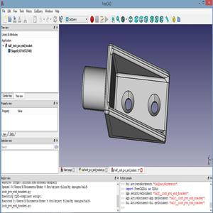 Bracket for 1/2" PVC pipe