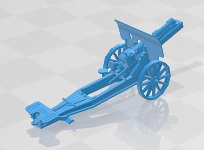 1-72 WW1 German sFH13 kurz
