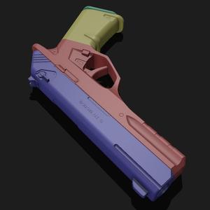 T77 Handgun Pistol ( Prop-Gun ) 1/1 Scale
