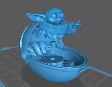 The Child in Crib (in parts) "Baby Yoda"