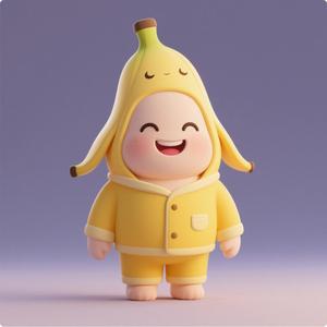 banana action figure