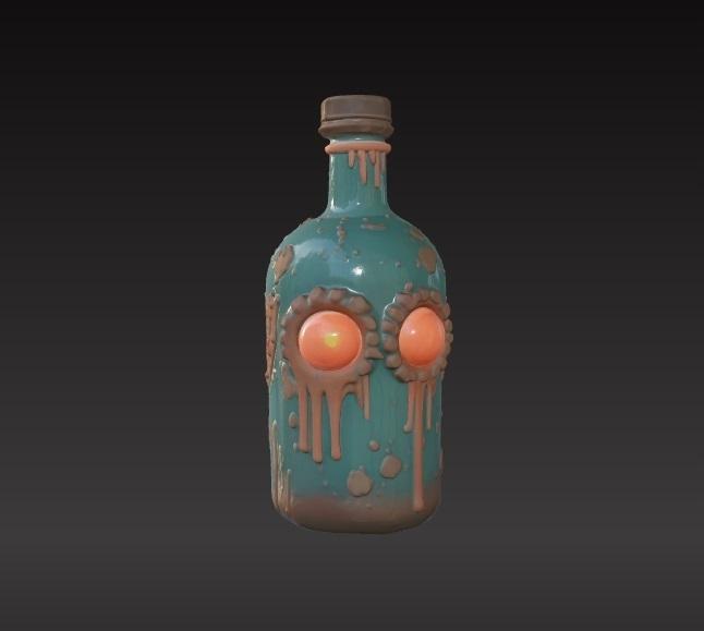 bottle of poison
