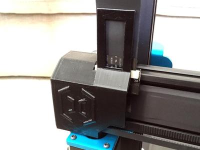Gantry Cover Left Side - Sidewinder X1